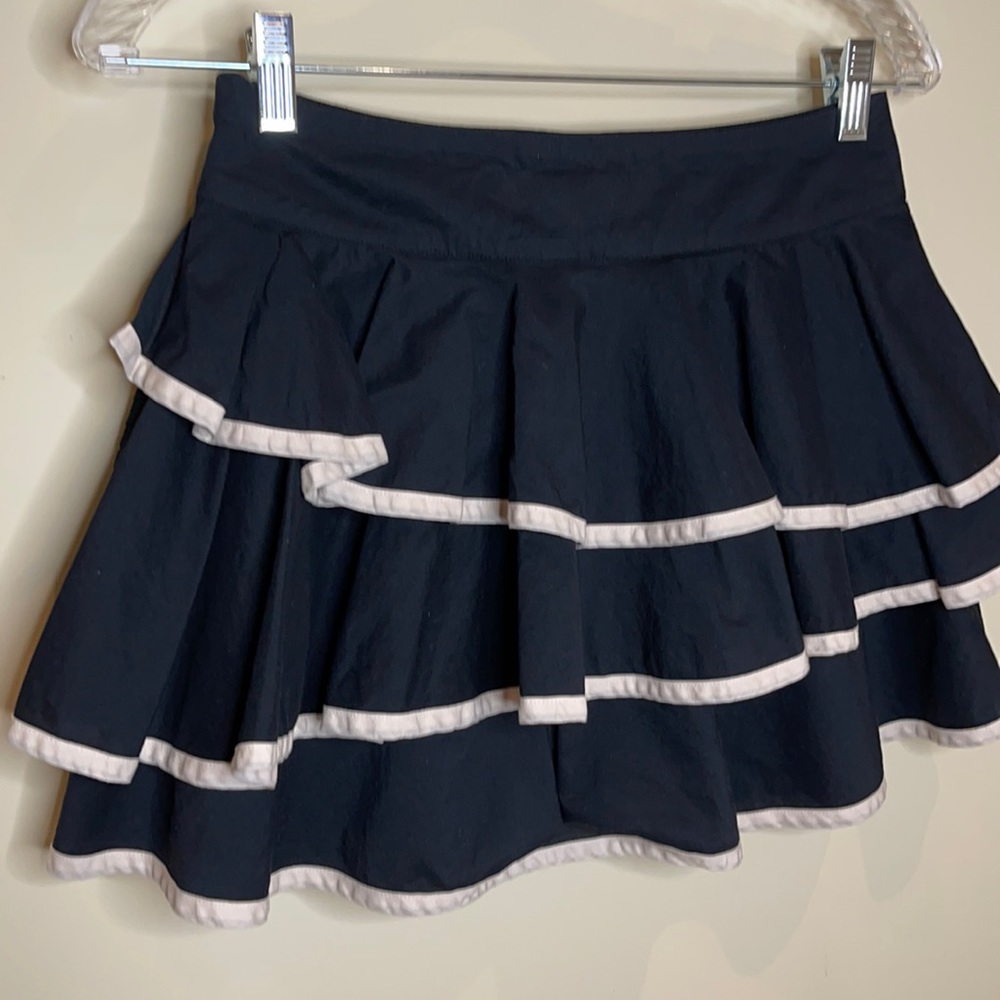 GO International Ruffle Short Skirt R-13 - Picture 2 of 7